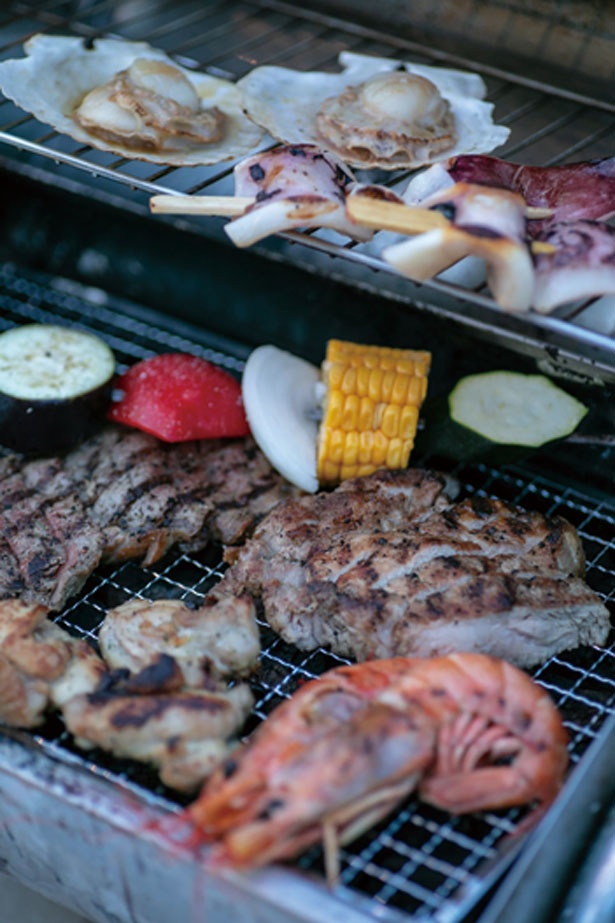 食材がたっぷりのるサイズ/ザ・ルーフトップバーベキュー
