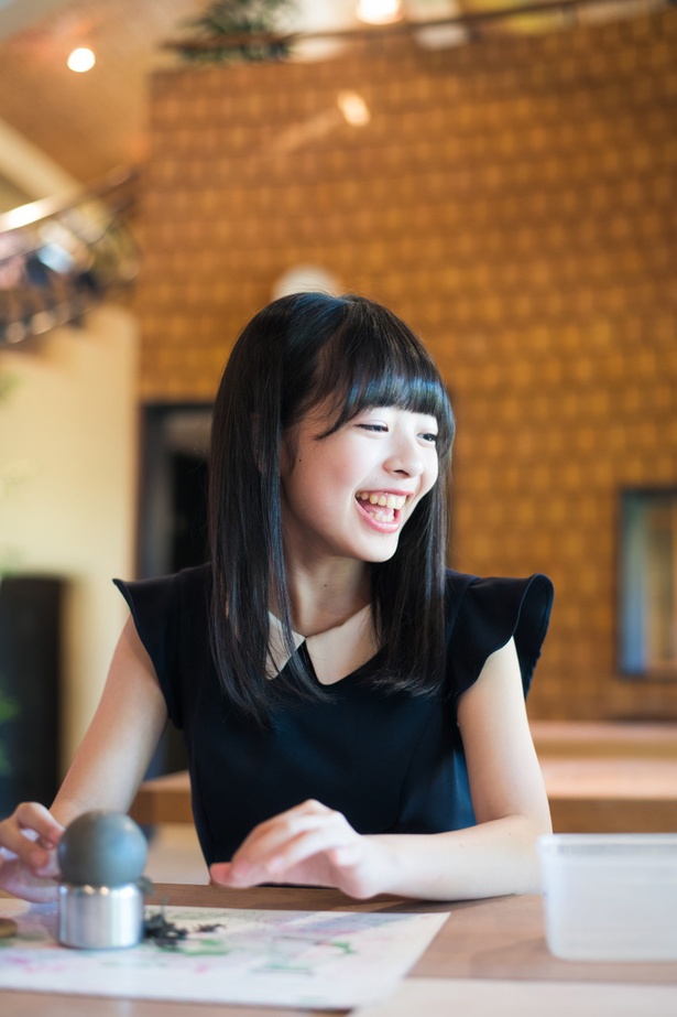 「変な形～～～(笑)」