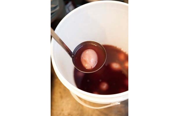 元ソムリエが作る赤ワイン風味煮玉子