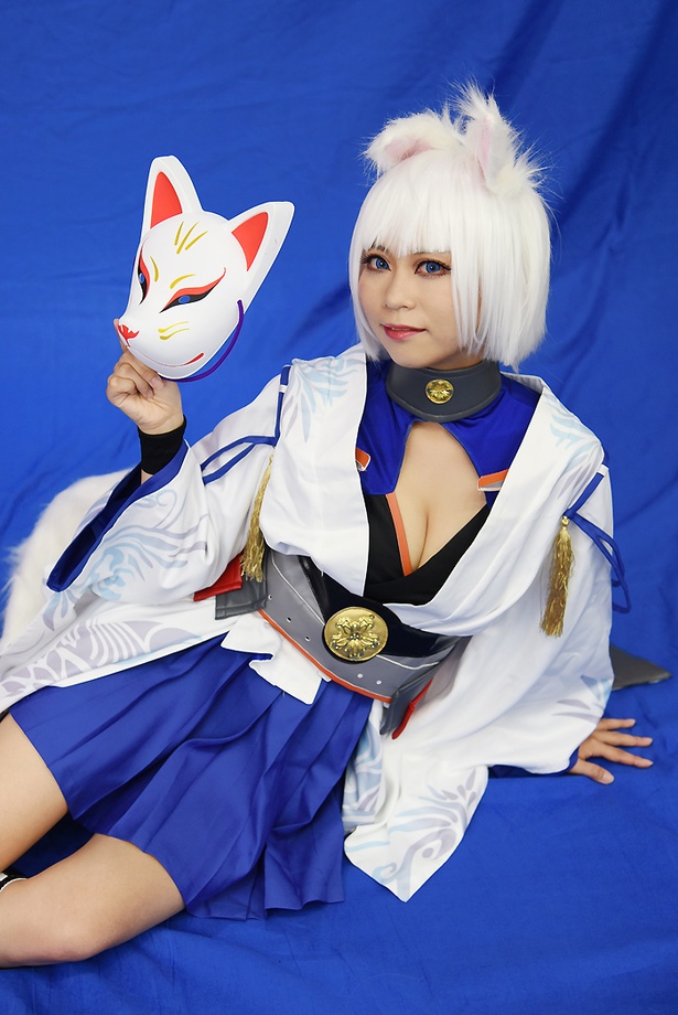 『アズールレーン』の加賀に扮する みあさん