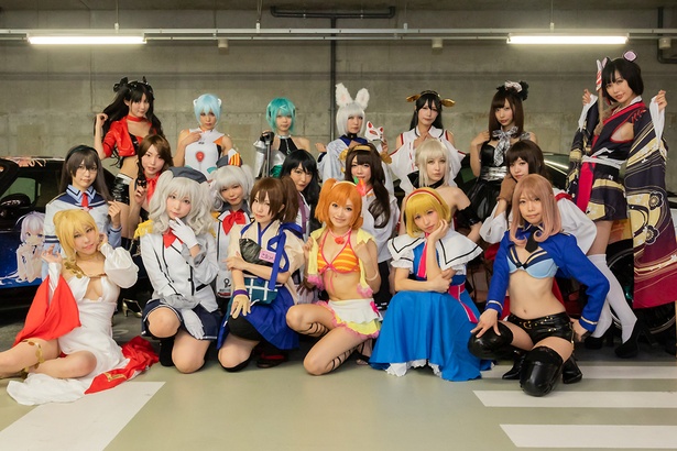 ハイレベルなコスプレ美女が集結し、イベントは大盛り上がりに！