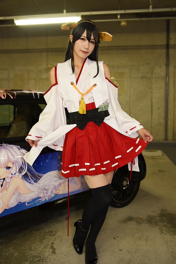 『艦隊これくしょん -艦これ-』の榛名に扮する ふうこさん