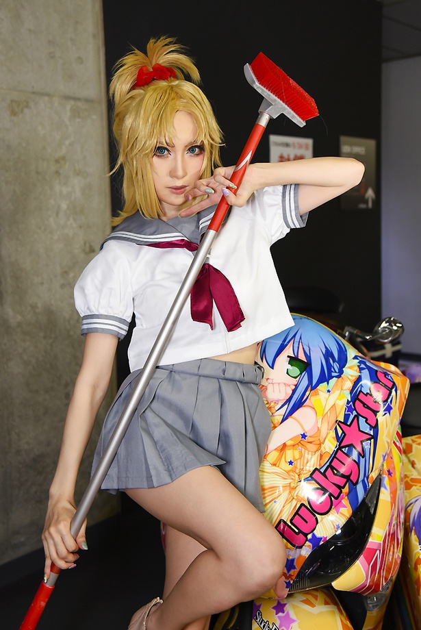 『Fate/Apocrypha』のモードレッドに扮するカモミールさん