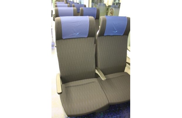 シートも広くてフカフカに