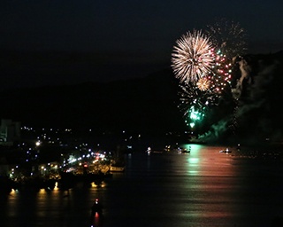 日本有数の漁港・境港の夏祭り「第73回みなと祭」が鳥取県境港市内で開催
