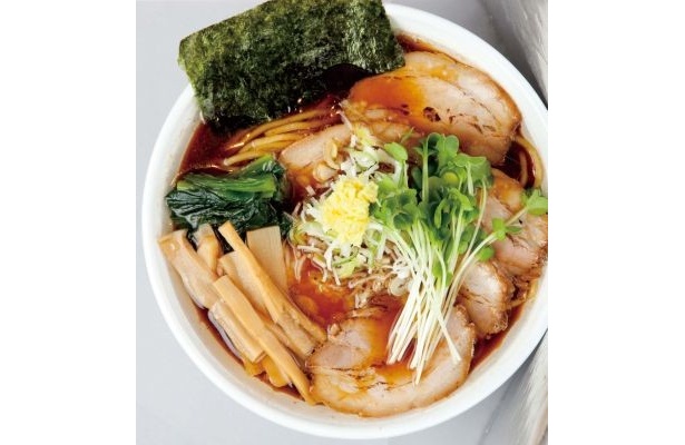 新潟の長岡ラーメンインスパイア！「我武者羅」の「生姜醤油らぁめん」(680円)