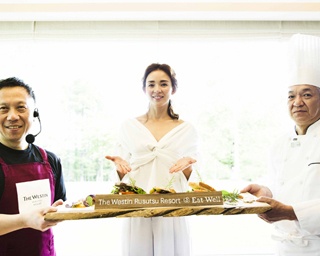 モデル・SHIHOさんお気に入りの食材を使ったランチが登場。極上のリゾートステイで北海道を満喫