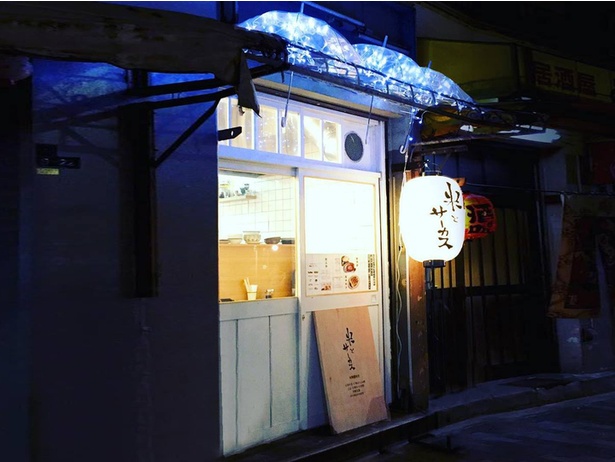 鹿ラーメンを提供する「米とサーカス」。錦糸町駅から徒歩3分とアクセスも抜群