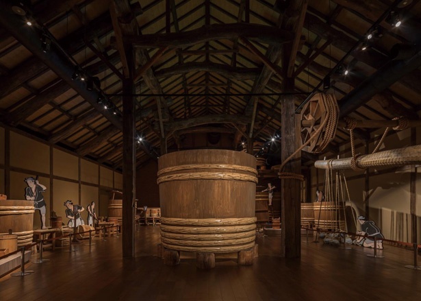 江戸時代の酢造りや現在の醸造の様子を学べる/MIZKAN MUSEUM