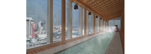 神戸港を一望できる温泉！プロメナ神戸「神戸ハーバーランド 万葉倶楽部」7/23オープン