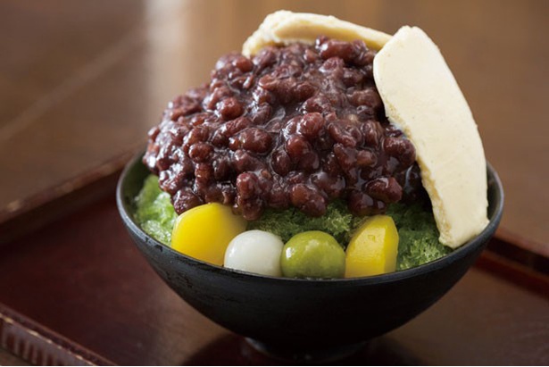 甘味喫茶 若竹(福岡市中央区) / 「若竹の雪」(920円)