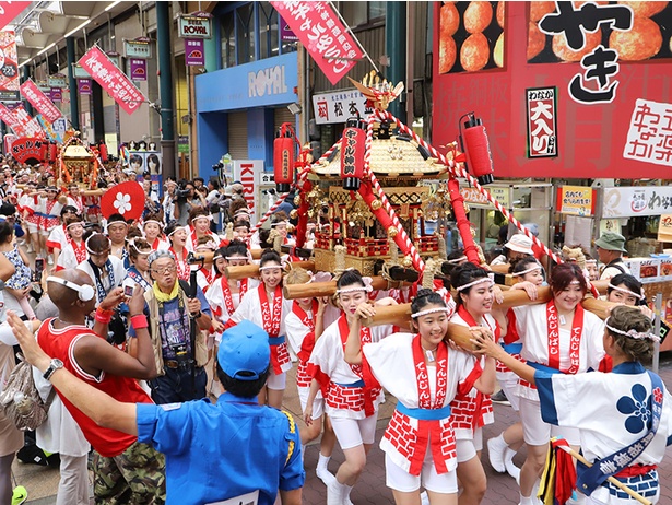 天神祭ギャルみこし