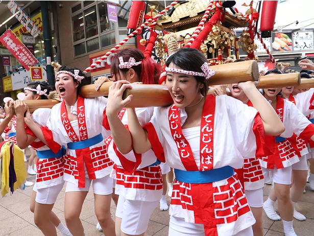 天神祭ギャルみこし