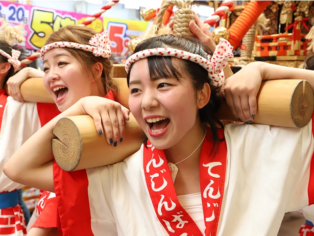 天神祭ギャルみこし