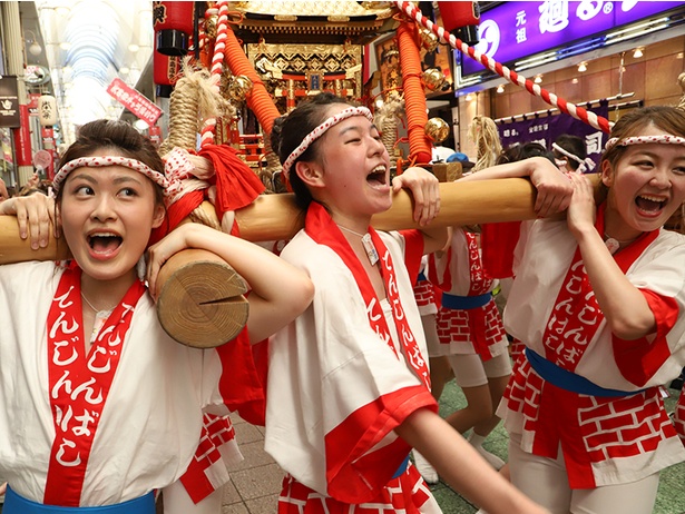 天神祭ギャルみこし