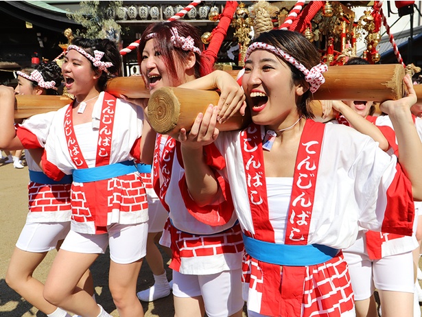 天神祭ギャルみこし