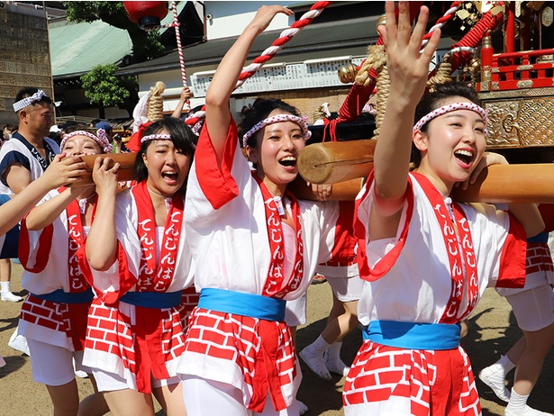 天神祭ギャルみこし