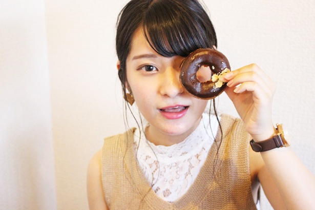ドーナツラスクからチラッ