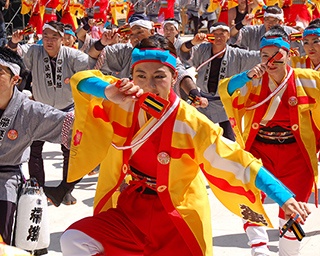2万人の踊り子が夏を盛り上げる！高知県高知市で「第65回よさこい祭り」開催