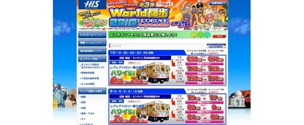 リピーターに人気のハワイ