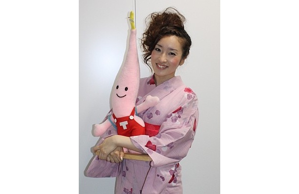 ノッポンと2ショット