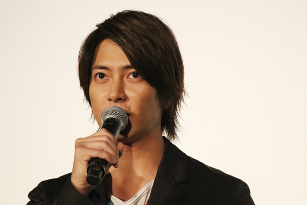 落ち着いた受け答えで主演としての貫禄を見せつけた山下智久