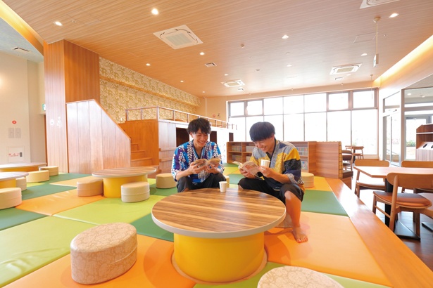 無料のコーヒーサービスがあるので利用しよう