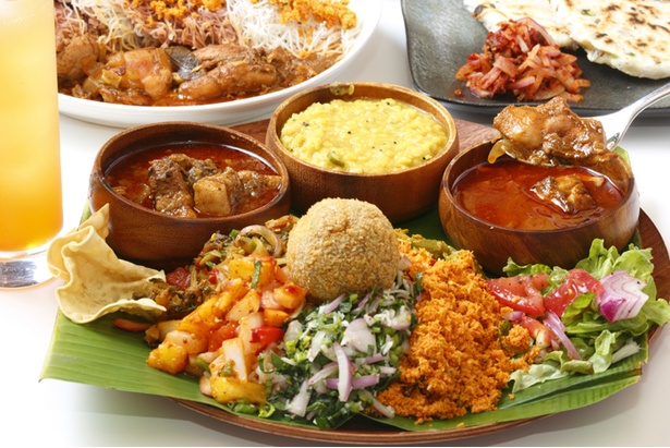 ここでしか食べられないスリランカの家庭の味を堪能しよう