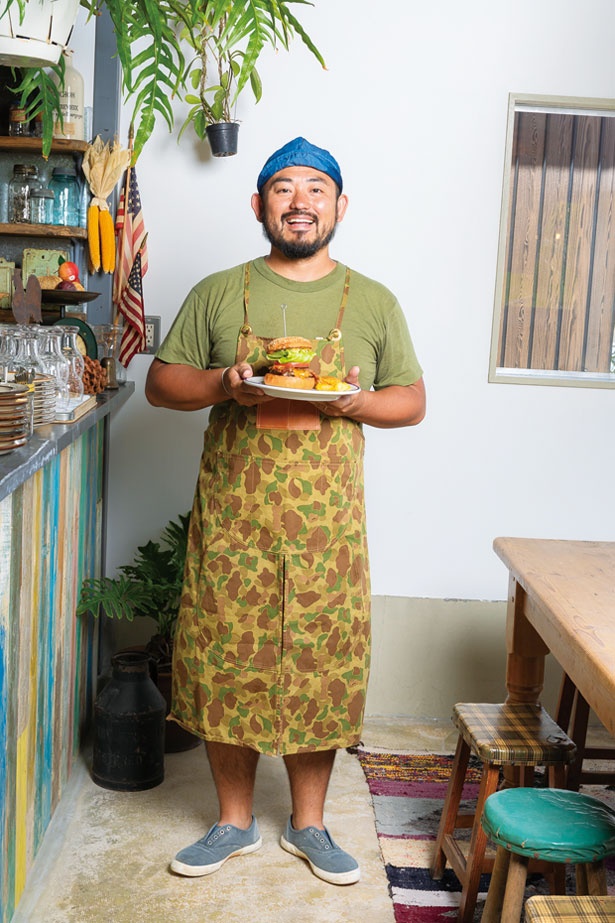 ｢今の自分が本当に作りたいハンバーガーを追求していきたい｣オーナーシェフの北垣勝彦さん/DAKOTA RUSTIC TABLE