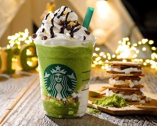 スターバックスからスモア×抹茶の夏向けフラペチーノが登場「抹茶 スモア フラペチーノ」