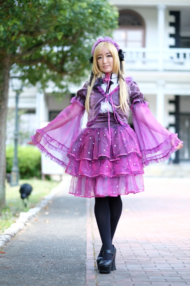 「Sound Horizon Roman」のバイオレットに扮したpauさん