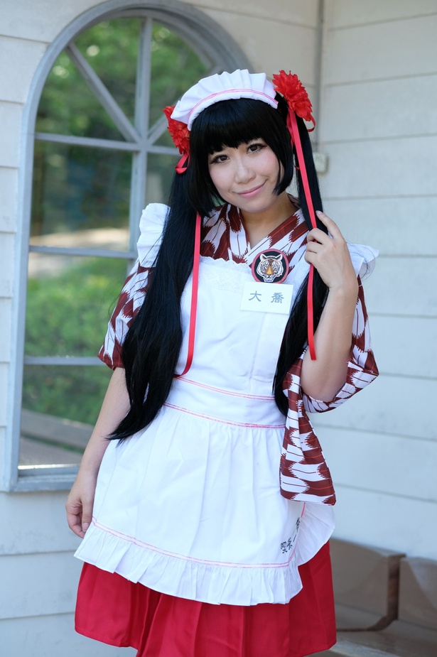 「三国無双7」の大喬に扮したみかんさん