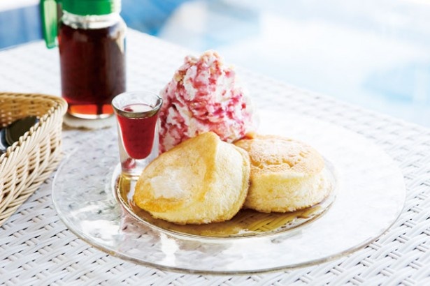 Hona Café 糸島店(福岡市西区小田) / リコッタパンケーキ(1296円)