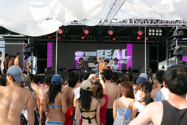 2018年8月4日(土)に開催された「RINKU BEACH FES 2018」の様子　