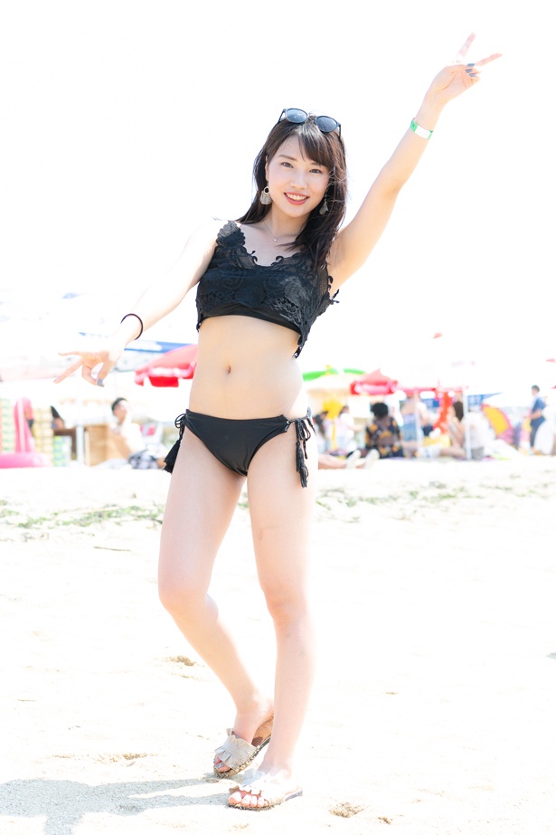 「RINKU BEACH FES 2018」で見つけた水着美女