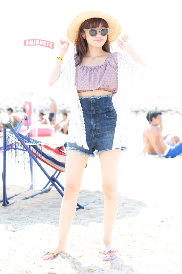 「RINKU BEACH FES 2018」で見つけた水着美女