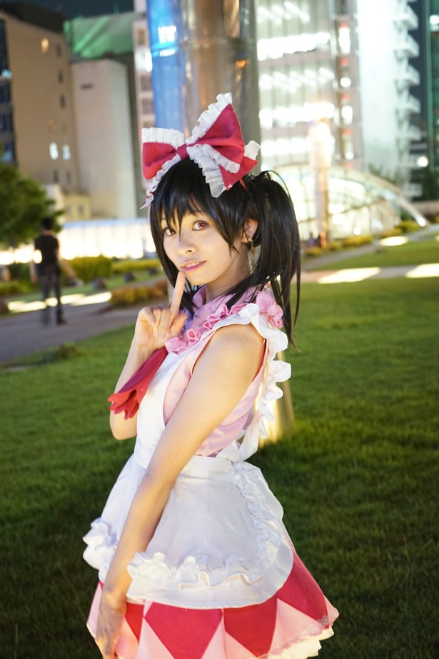 「ラブライブ！」の矢澤にこに扮した小鳥遊きょこたさん
