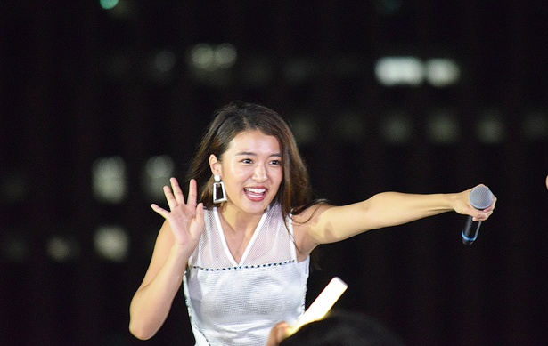 高嶋菜七は「寄り道しないで帰るんだよ~」と呼び掛けた