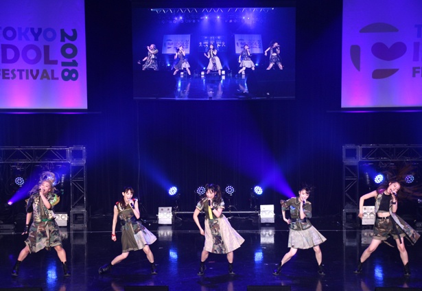 チームしゃちほこが8月3日、HOT STAGEに出演