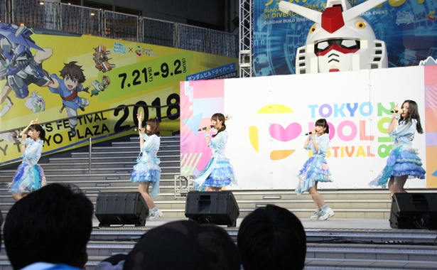 26時のマスカレイドが8月4日「TOKYO IDOL FESTIVAL 2018」(8月3日~5日、お台場・青海周辺エリア)のFESTIVAL STAGEに出演した
