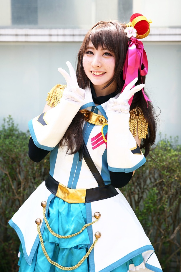 「アイドルマスター シンデレラガールズ」の島村卯月に扮したなのあさん