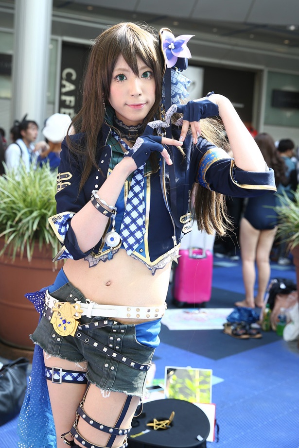 「アイドルマスター シンデレラガールズ」の渋谷凛に扮した祐希さん