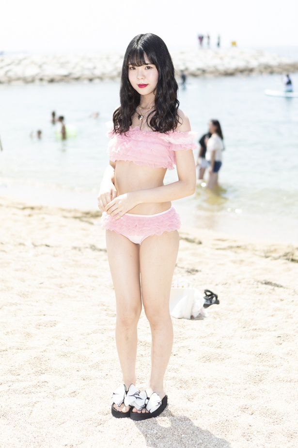 「RINKU BEACH FES 2018」の2日目で見つけた水着美女