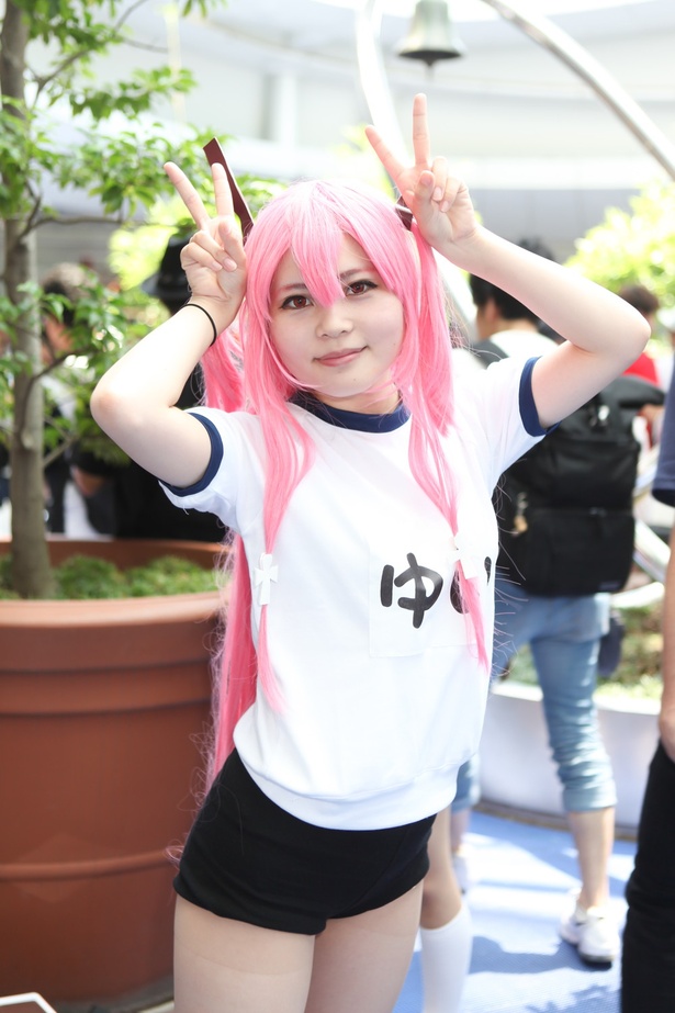 「Angel Beats！」のユイに扮したゆーらさん