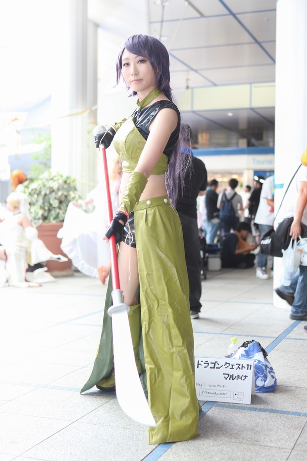 「ドラゴンクエストⅪ 過ぎ去りし時を求めて」のマルティナに扮したNagiさん