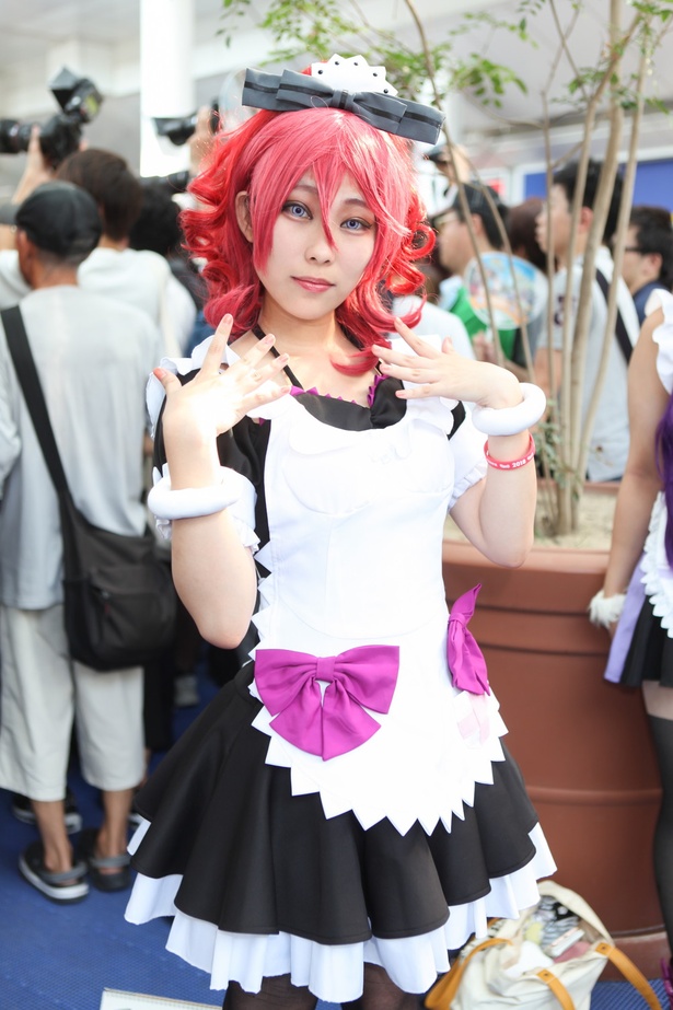  「ラブライブ！」の西木野真姫に扮したスイ之助さん