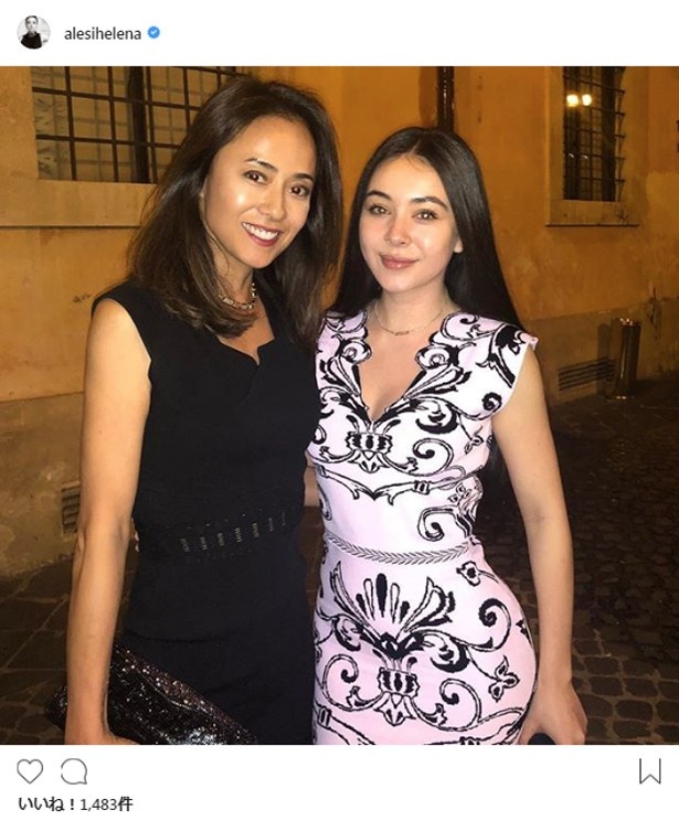 【写真を見る】母娘共演を果たした後藤久美子と娘のエレナ アレジ 後藤
