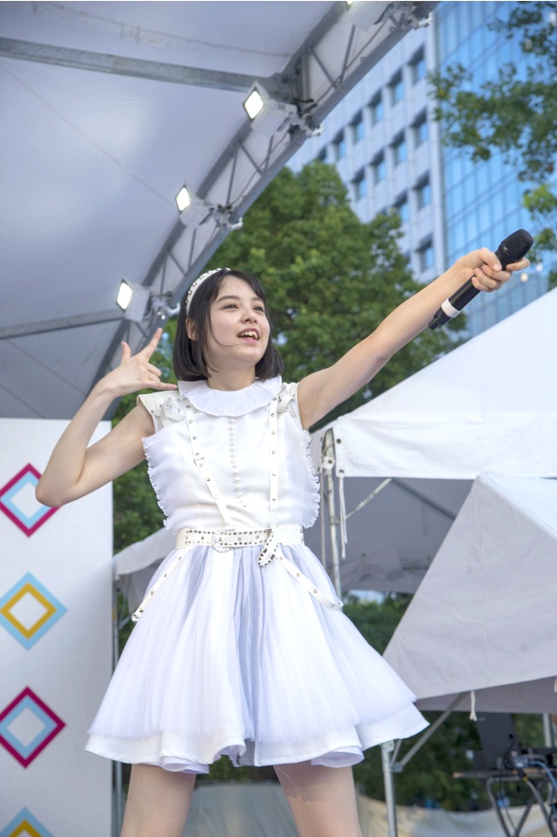 最年少の不思議ちゃんキャラだった渡邊璃生も一段と成長したパフォーマンスを見せた