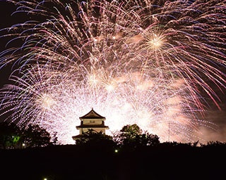 3分間で700発の花火！香川県丸亀市「まるがめ婆娑羅まつり2018花火大会」
