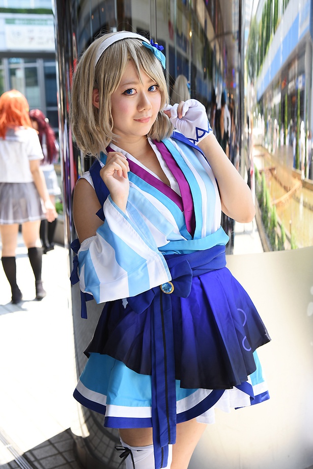 『ラブライブ！サンシャイン!!』の渡辺曜に扮する みなちゃんさん